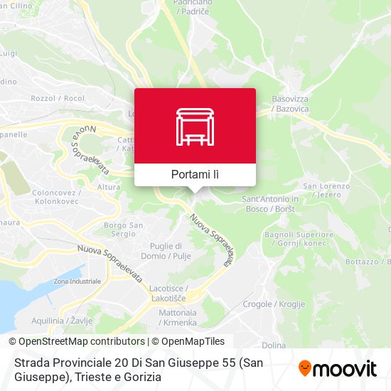 Mappa Strada Provinciale 20 Di San Giuseppe 55