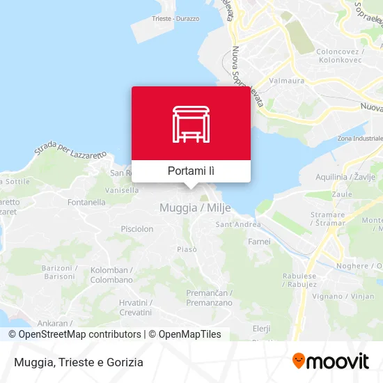 Mappa Muggia