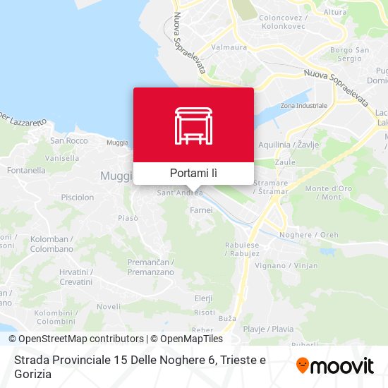 Mappa Strada Provinciale 15 Delle Noghere 6