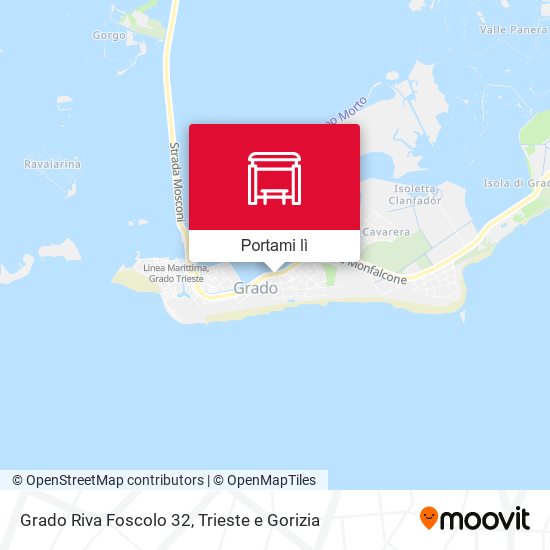 Mappa Grado Riva Foscolo 32