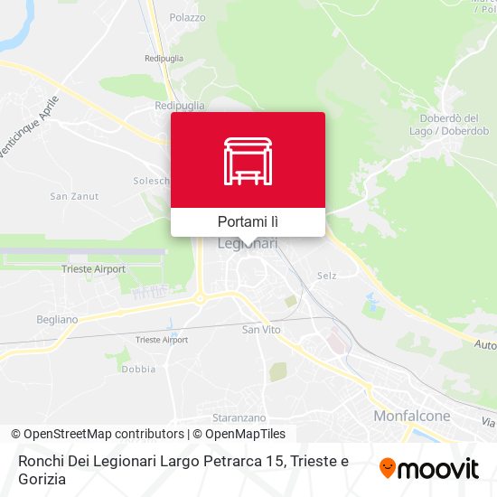 Mappa Ronchi Dei Legionari Largo Petrarca 15