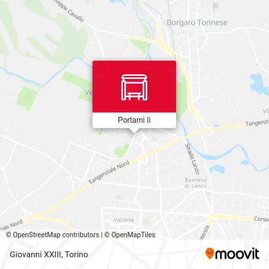 Mappa Giovanni XXIII