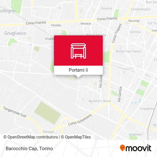 Mappa Barocchio Cap