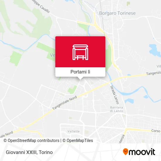 Mappa Giovanni XXIII