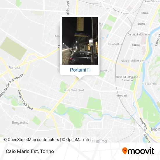 Mappa Caio Mario Est