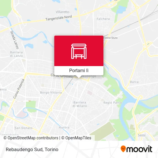 Mappa Rebaudengo Sud