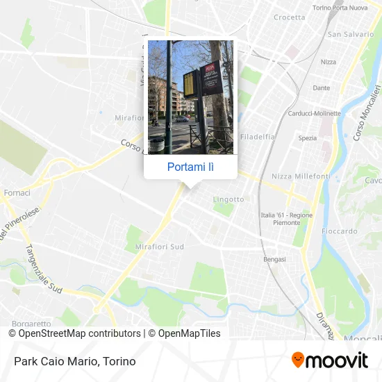 Mappa Park Caio Mario