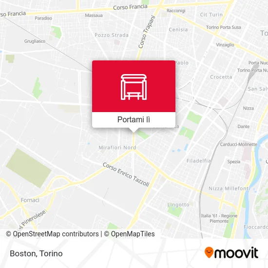 Mappa Boston