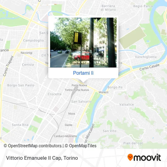 Mappa Vittorio Emanuele II Cap