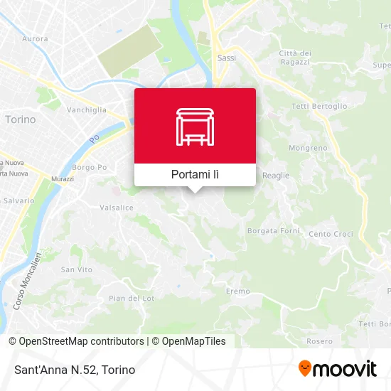 Mappa Sant'Anna N.52