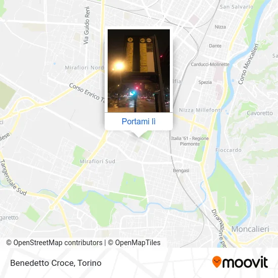 Mappa Benedetto Croce