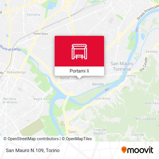 Mappa San Mauro N.109