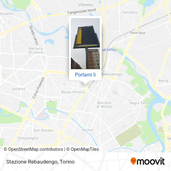 Mappa Stazione Rebaudengo