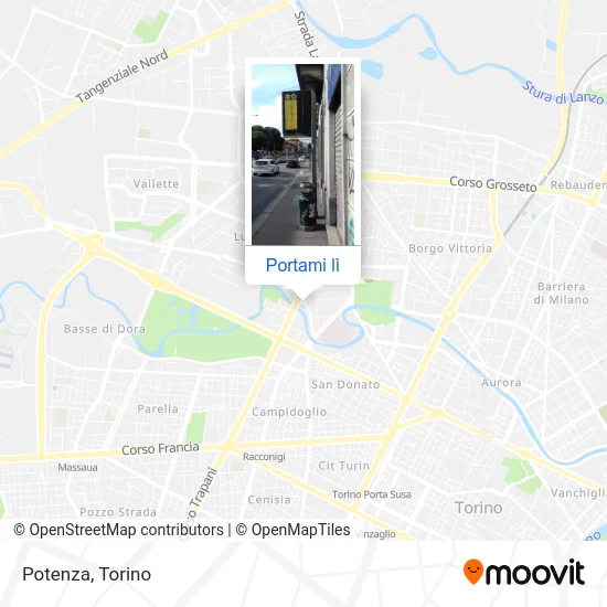 Mappa Potenza