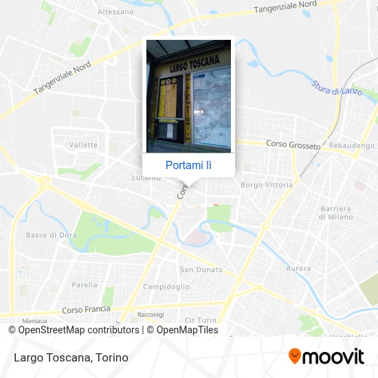 Mappa Largo Toscana