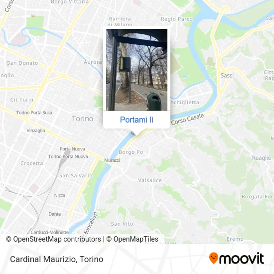 Mappa Cardinal Maurizio