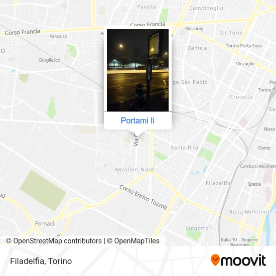 Mappa Filadelfia