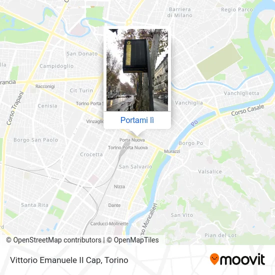 Mappa Vittorio Emanuele II Cap