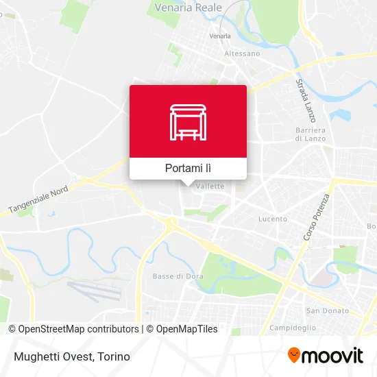 Mappa Mughetti Ovest