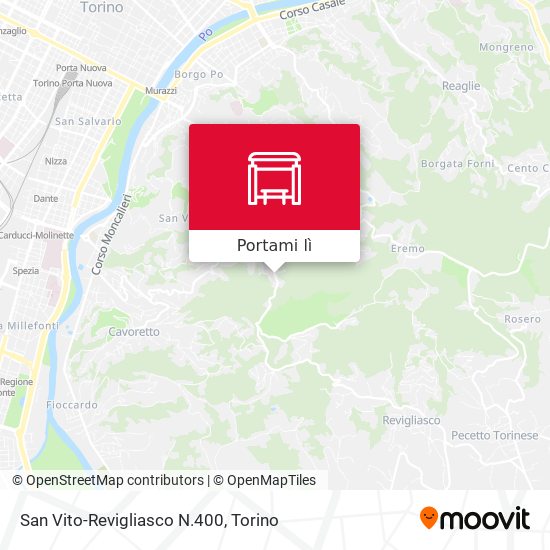 Mappa San Vito-Revigliasco N.400