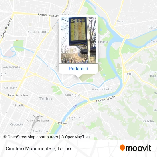 Mappa Cimitero Monumentale