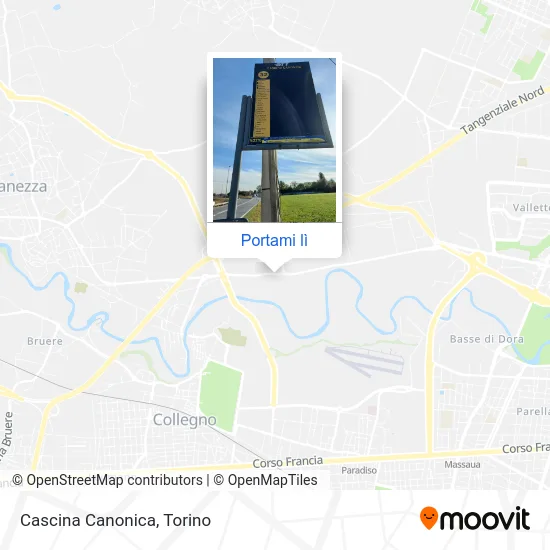 Mappa Cascina Canonica