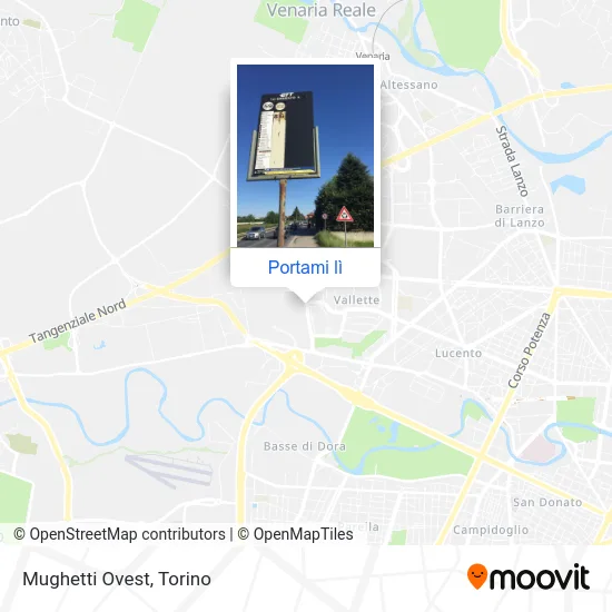 Mappa Mughetti Ovest