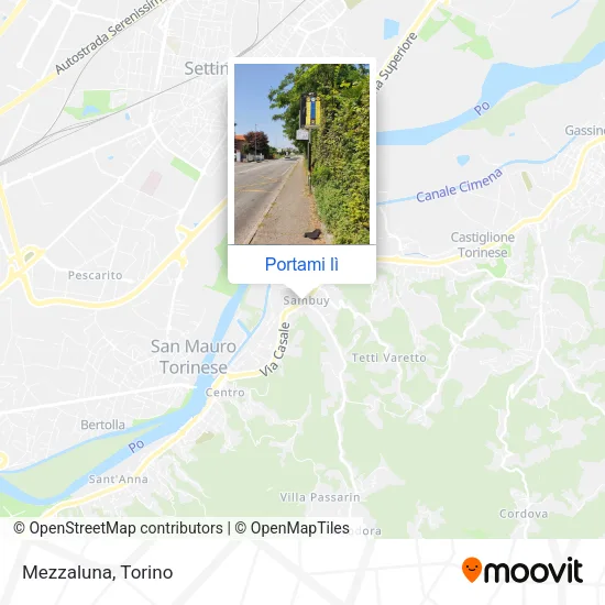 Mappa Mezzaluna