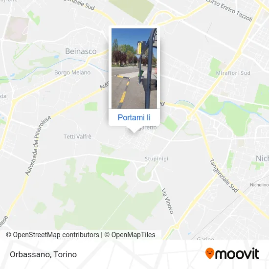 Mappa Orbassano