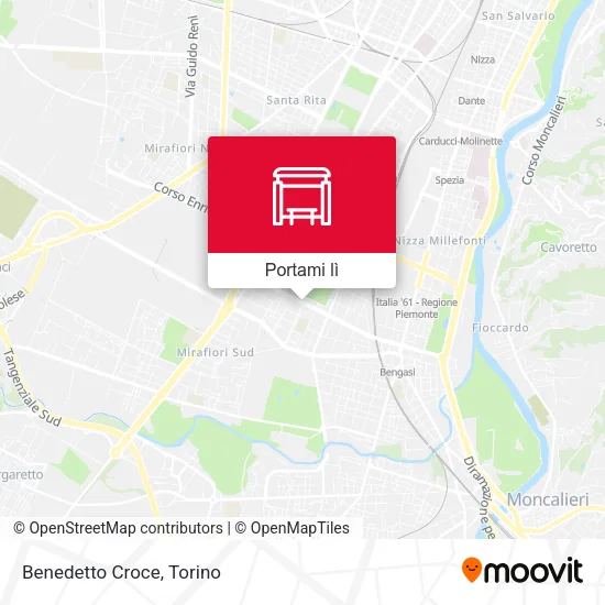 Mappa Benedetto Croce