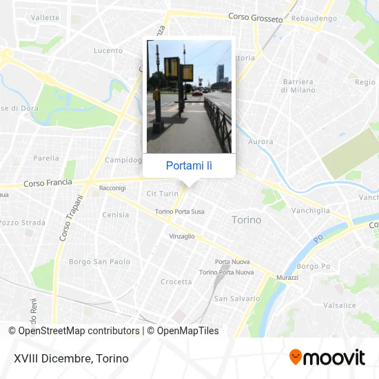 Mappa XVIII Dicembre