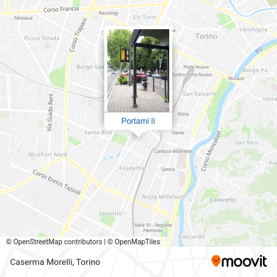 Mappa Caserma Morelli