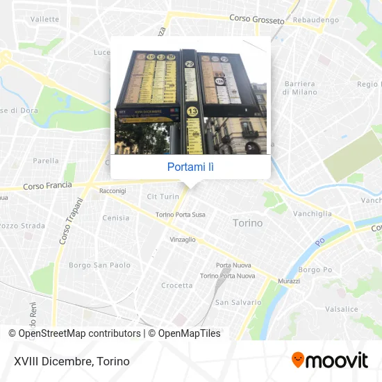 Mappa XVIII Dicembre