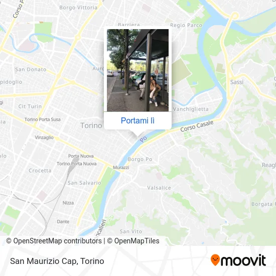 Mappa San Maurizio Cap