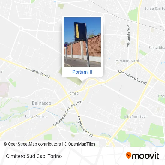 Mappa Cimitero Sud Cap