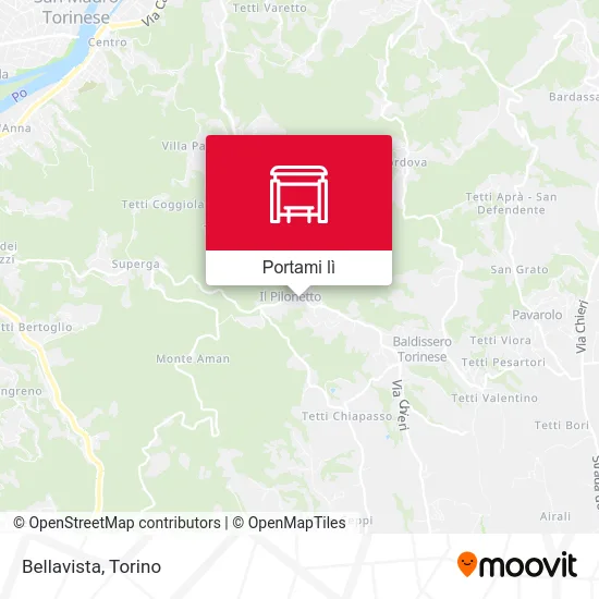 Mappa Bellavista