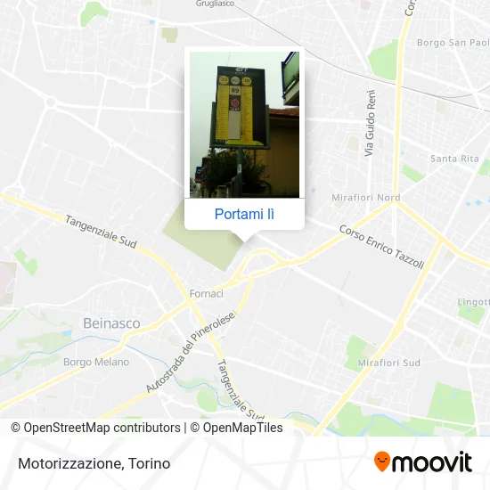 Mappa Motorizzazione