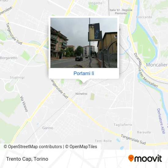 Mappa Trento Cap