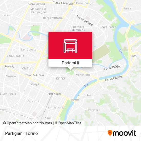Mappa Partigiani