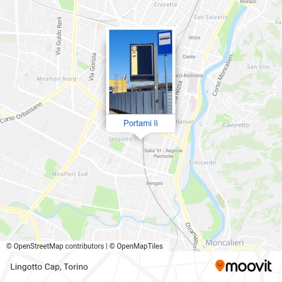 Mappa Lingotto Cap