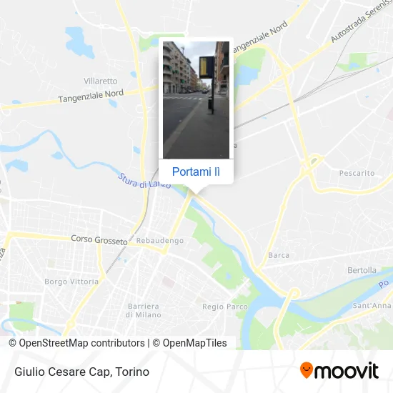 Mappa Giulio Cesare Cap