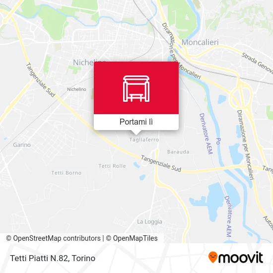 Mappa Tetti Piatti N.82