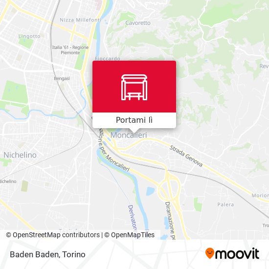 Mappa Baden Baden