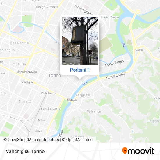 Mappa Vanchiglia