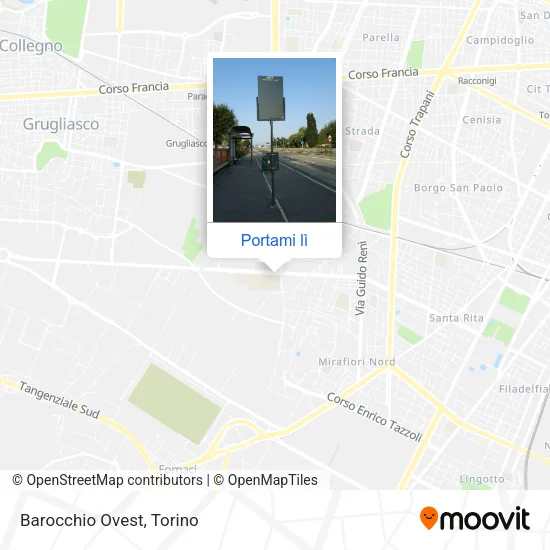 Mappa Barocchio Ovest