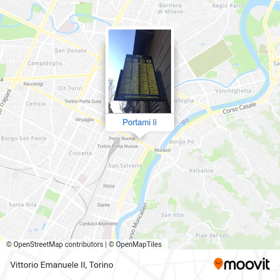 Mappa Vittorio Emanuele II