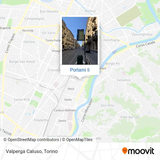 Mappa Valperga Caluso