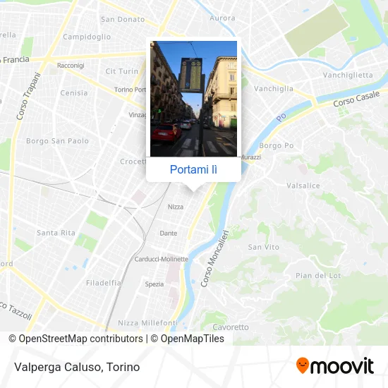 Mappa Valperga Caluso