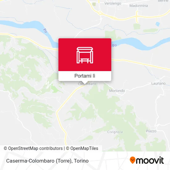 Mappa Caserma-Colombaro (Torre)