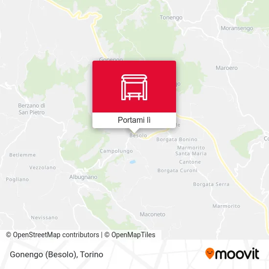 Mappa Gonengo (Besolo)
